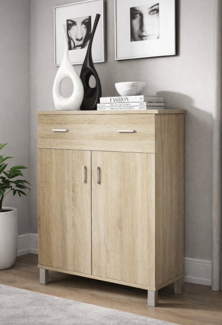 129-80/6  Mueble 2p. y cajón de 83cms.